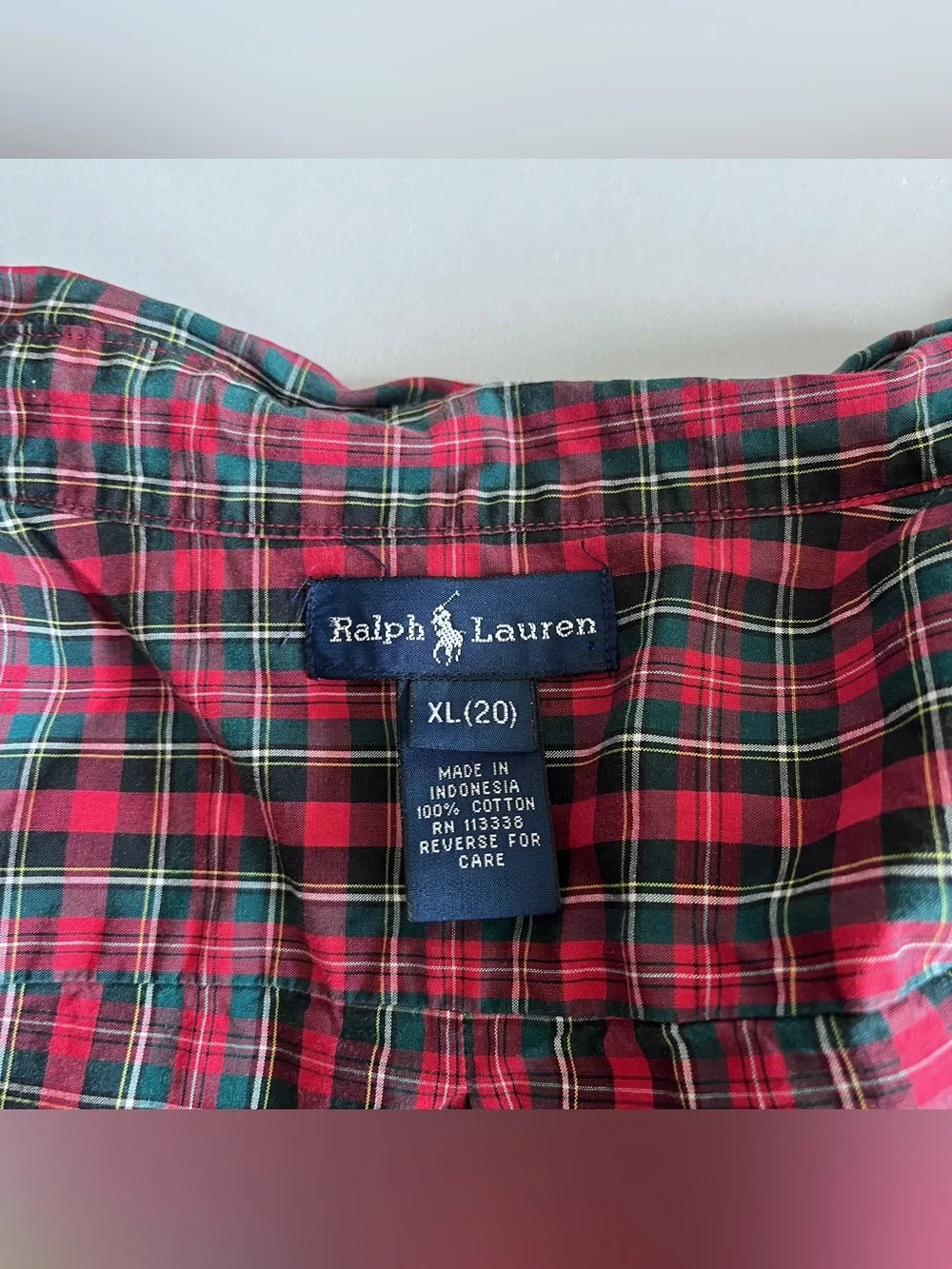 Ralph Lauren daily button 28“