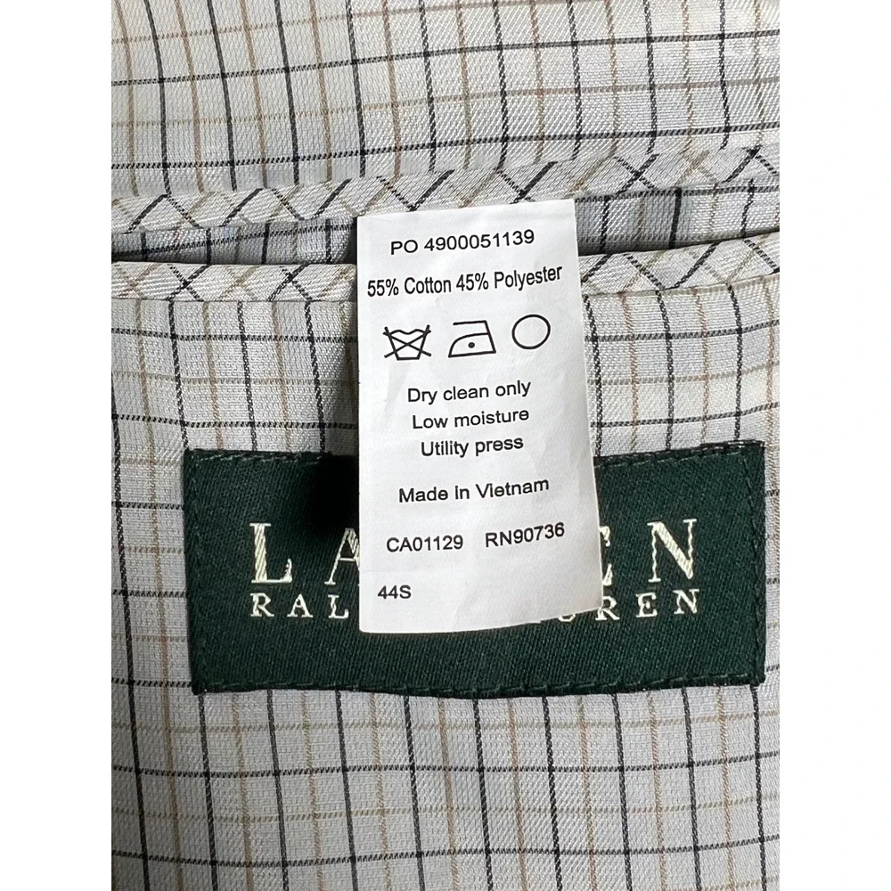 Lauren Ralph Lauren measurements shoulder