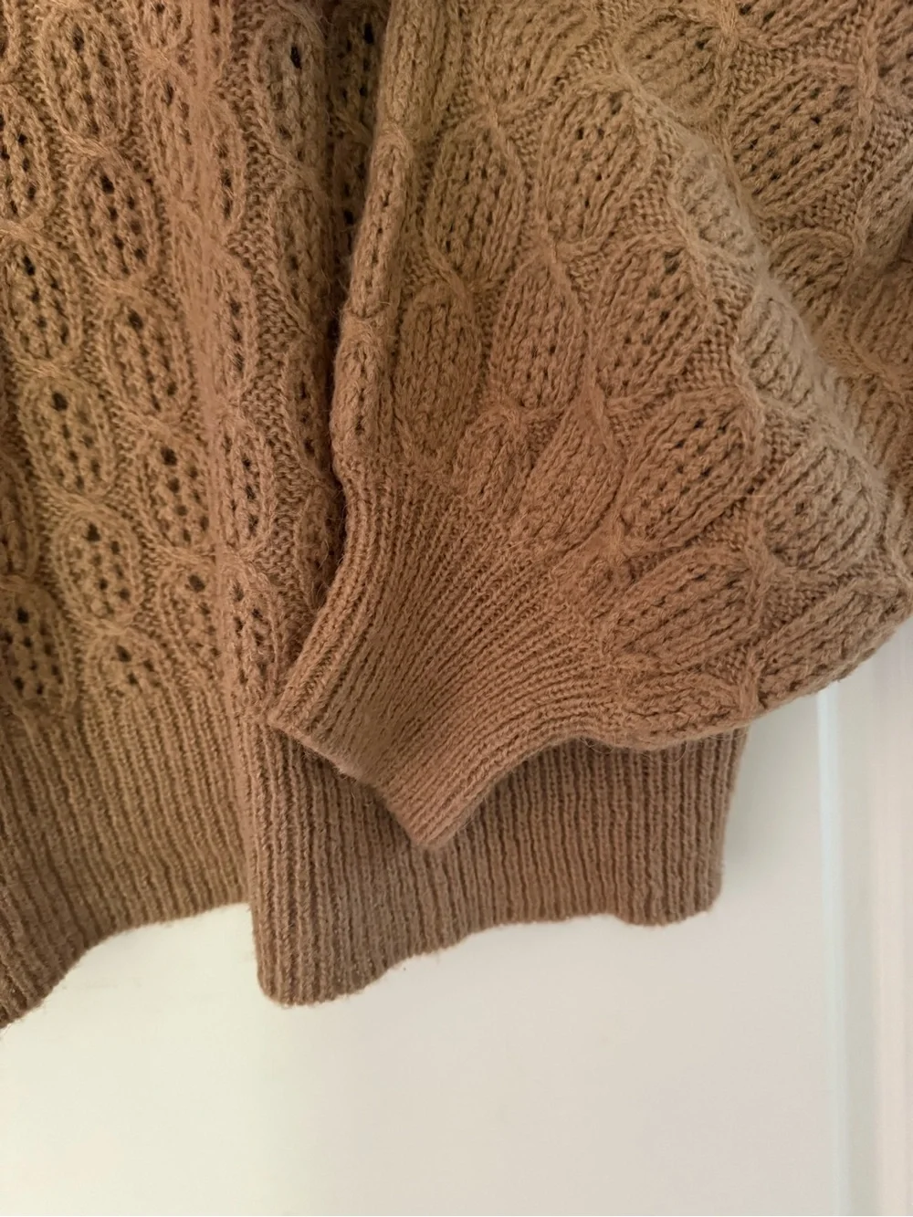 J. Crew textured open