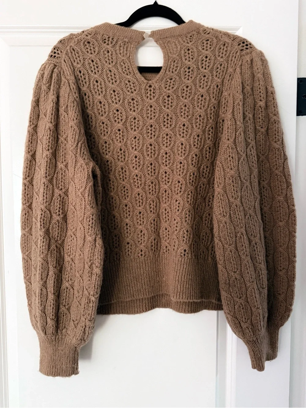 J. Crew textured open