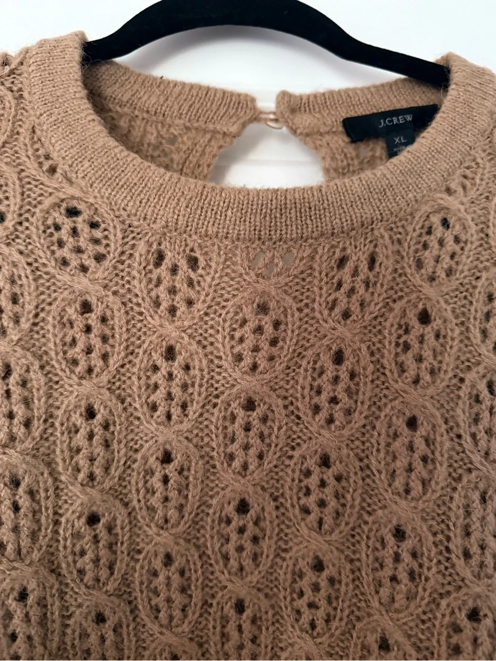 J. Crew textured open