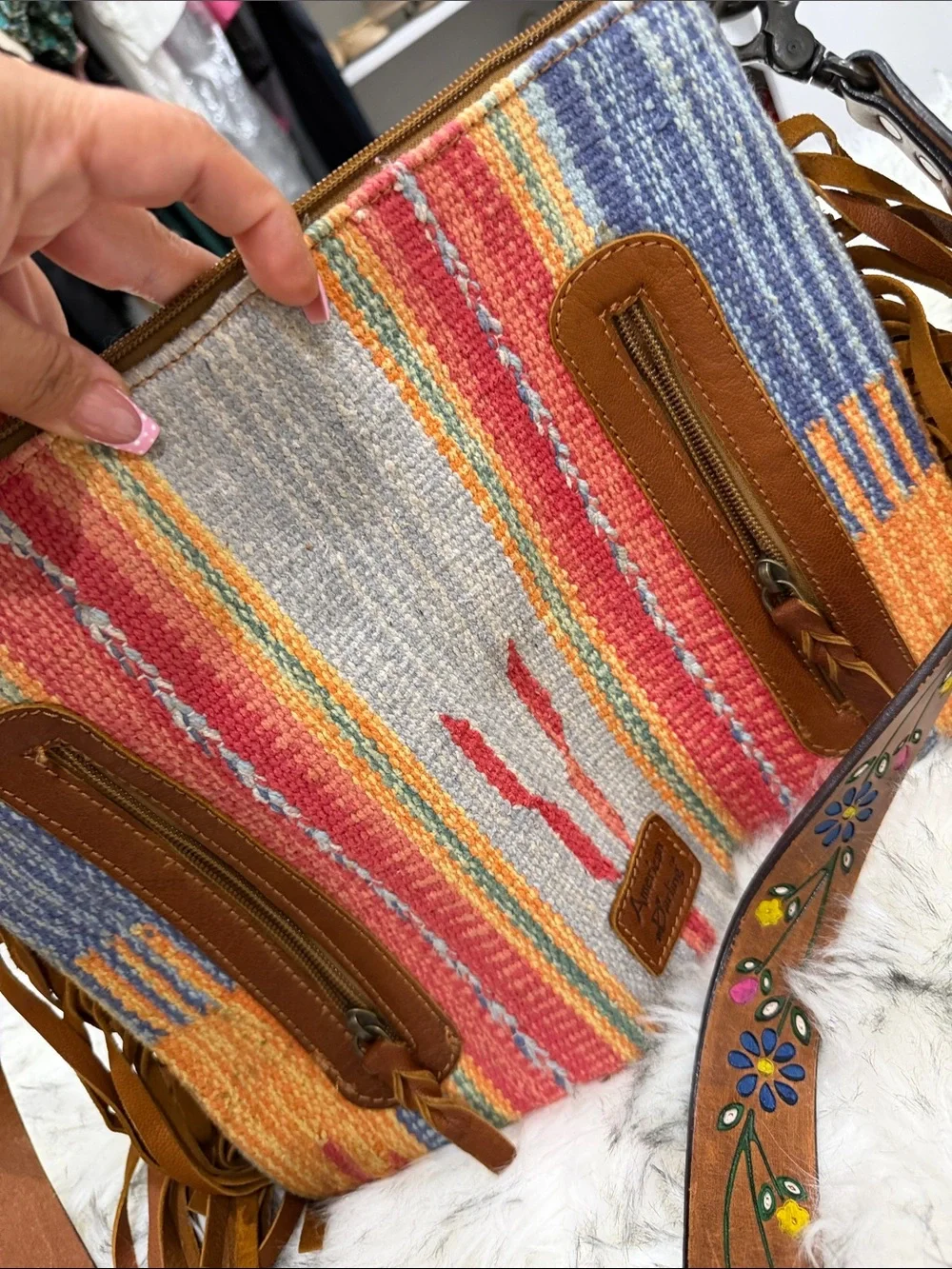 American Darling woven multicolor