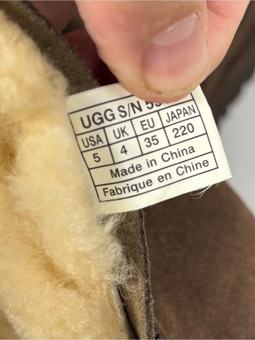 UGG some small