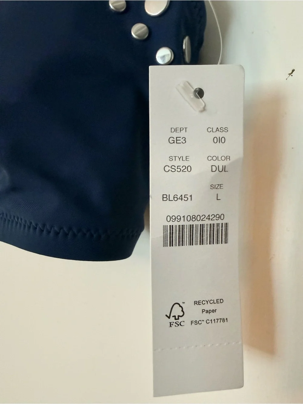 J. Crew sleek navy