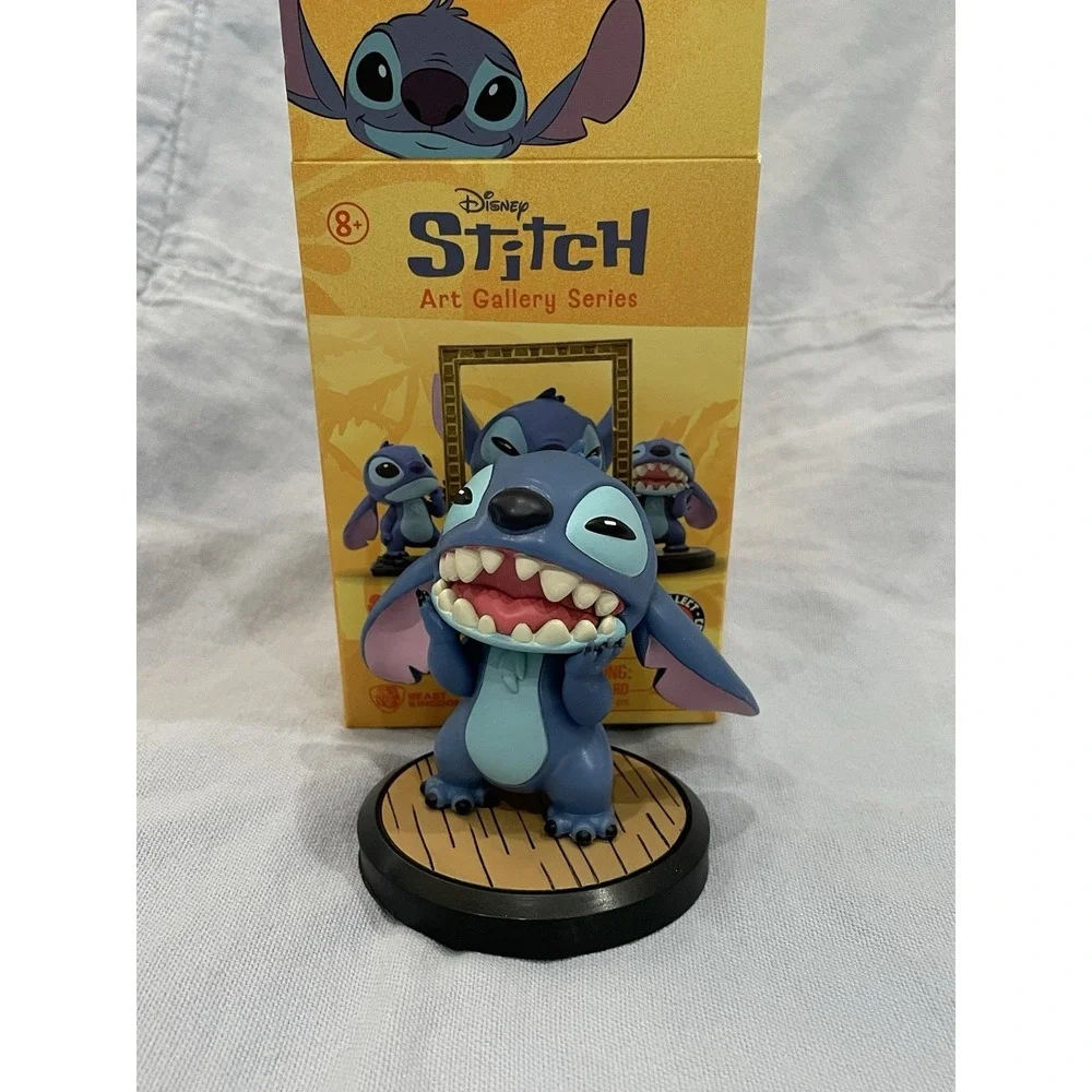NEW Open Box Disney Stitch Art Gallery Series Boxed Figure - Stitch's Scream