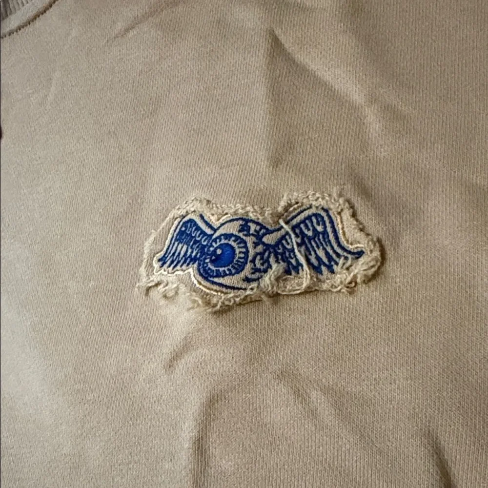 Unbranded mustard crewneck