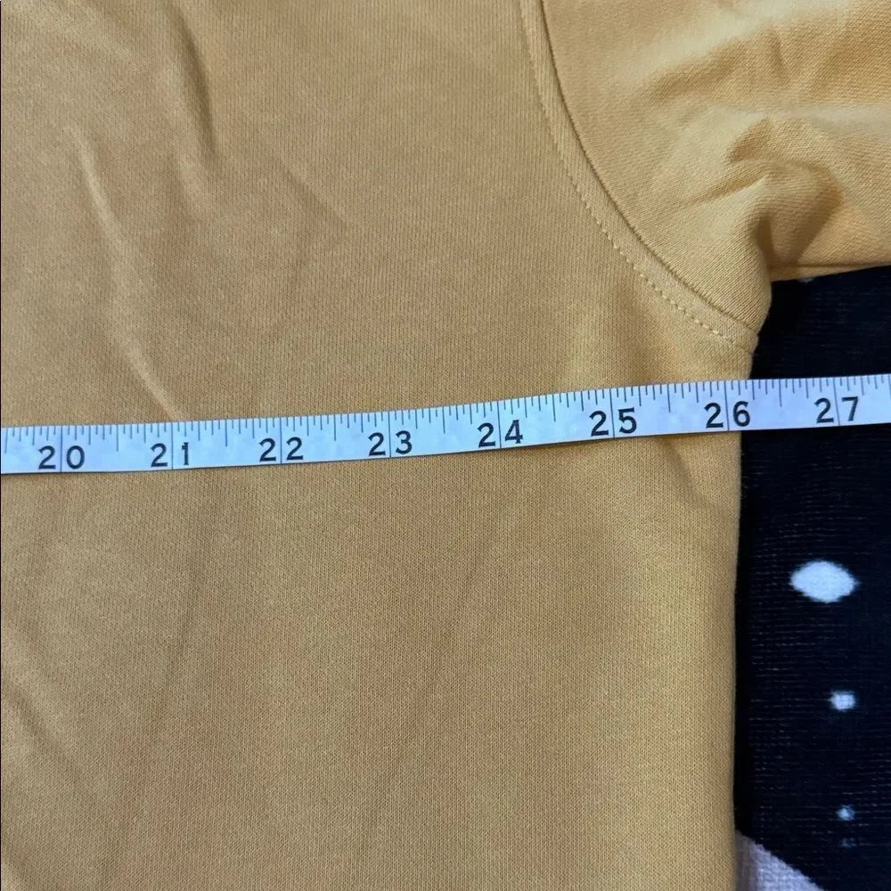 Unbranded mustard crewneck