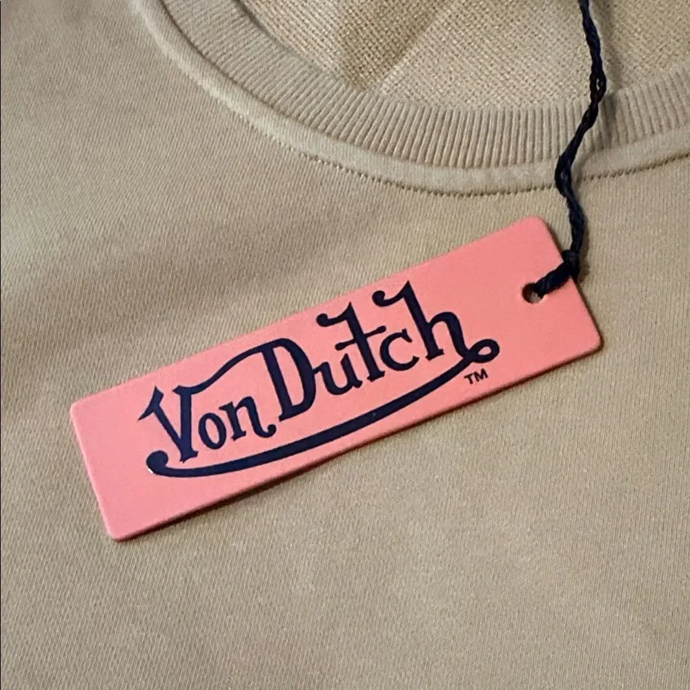 Unbranded mustard crewneck