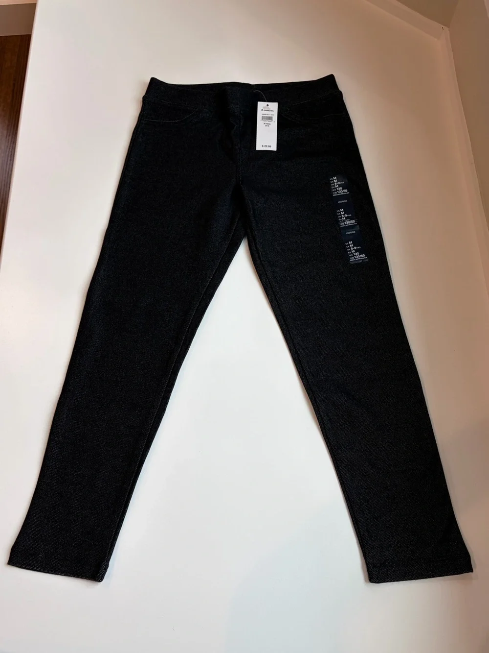 NWT! Gap Kids Girls Dark Blue Jeggings Leggings Stretchy Size Medium 8-9 years