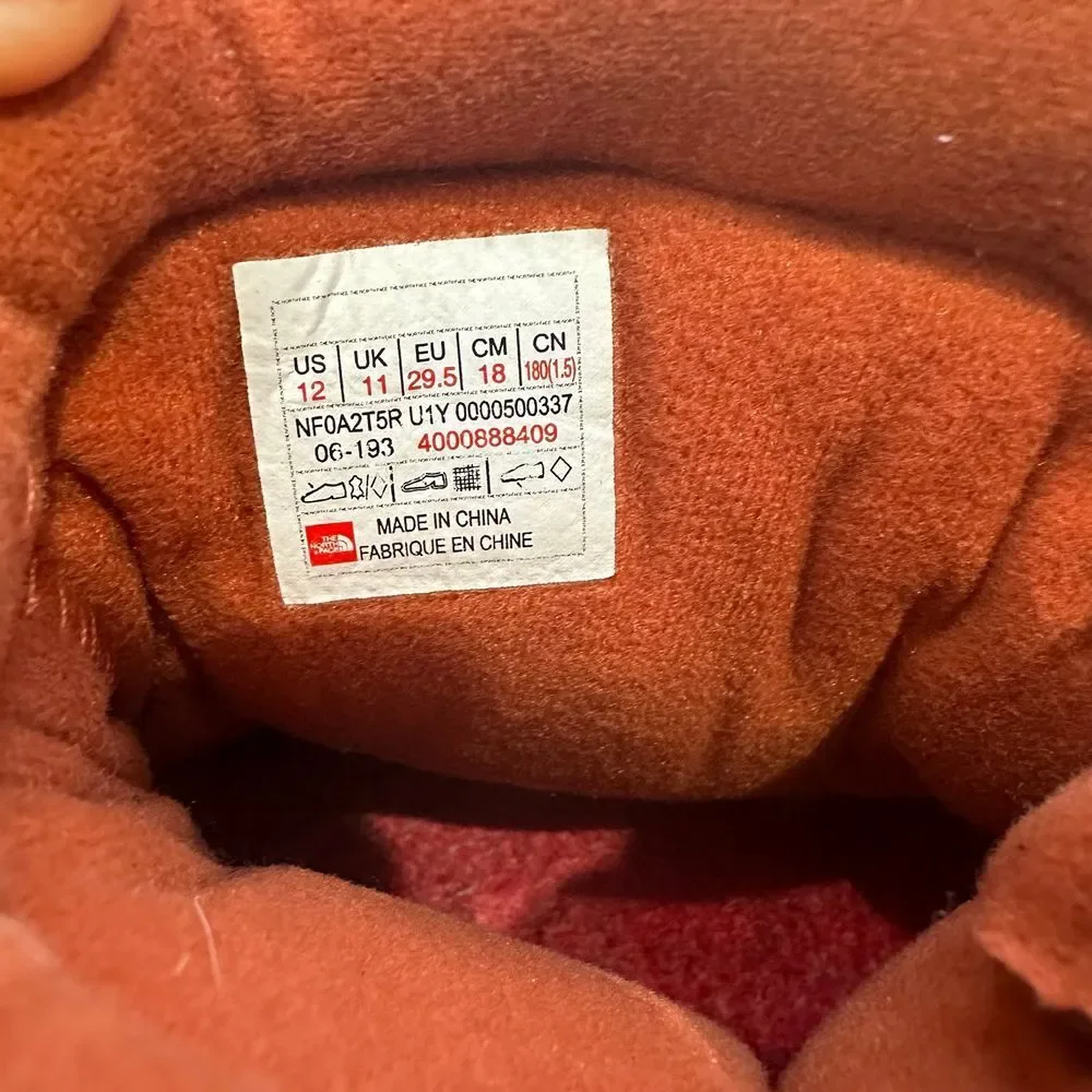The North Face worn only