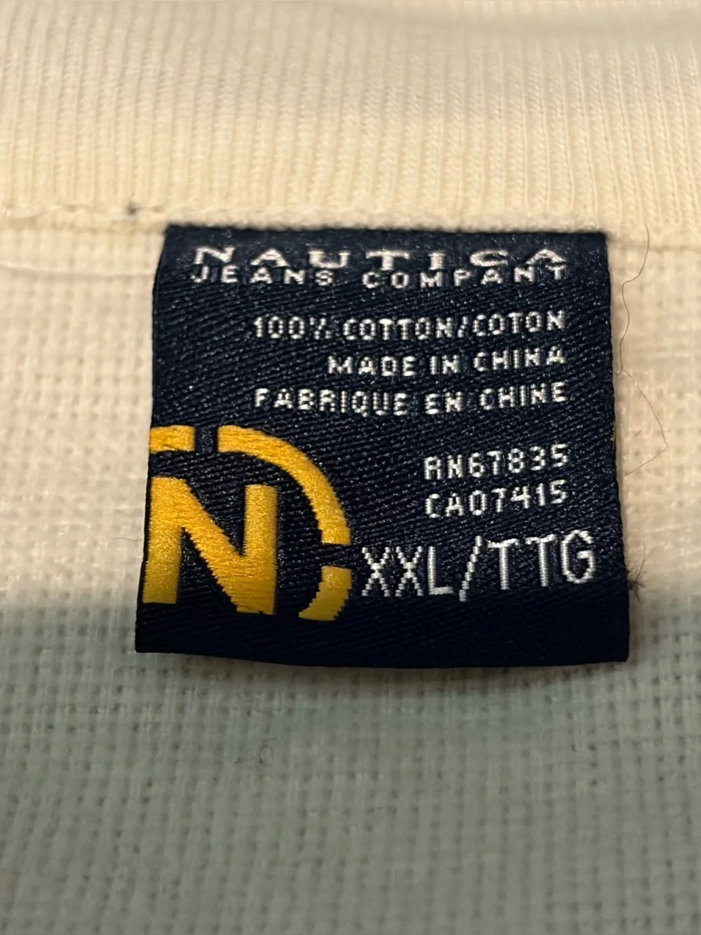 Nautica shoulders clean