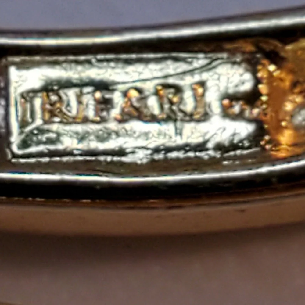Trifari surface signs tarnish