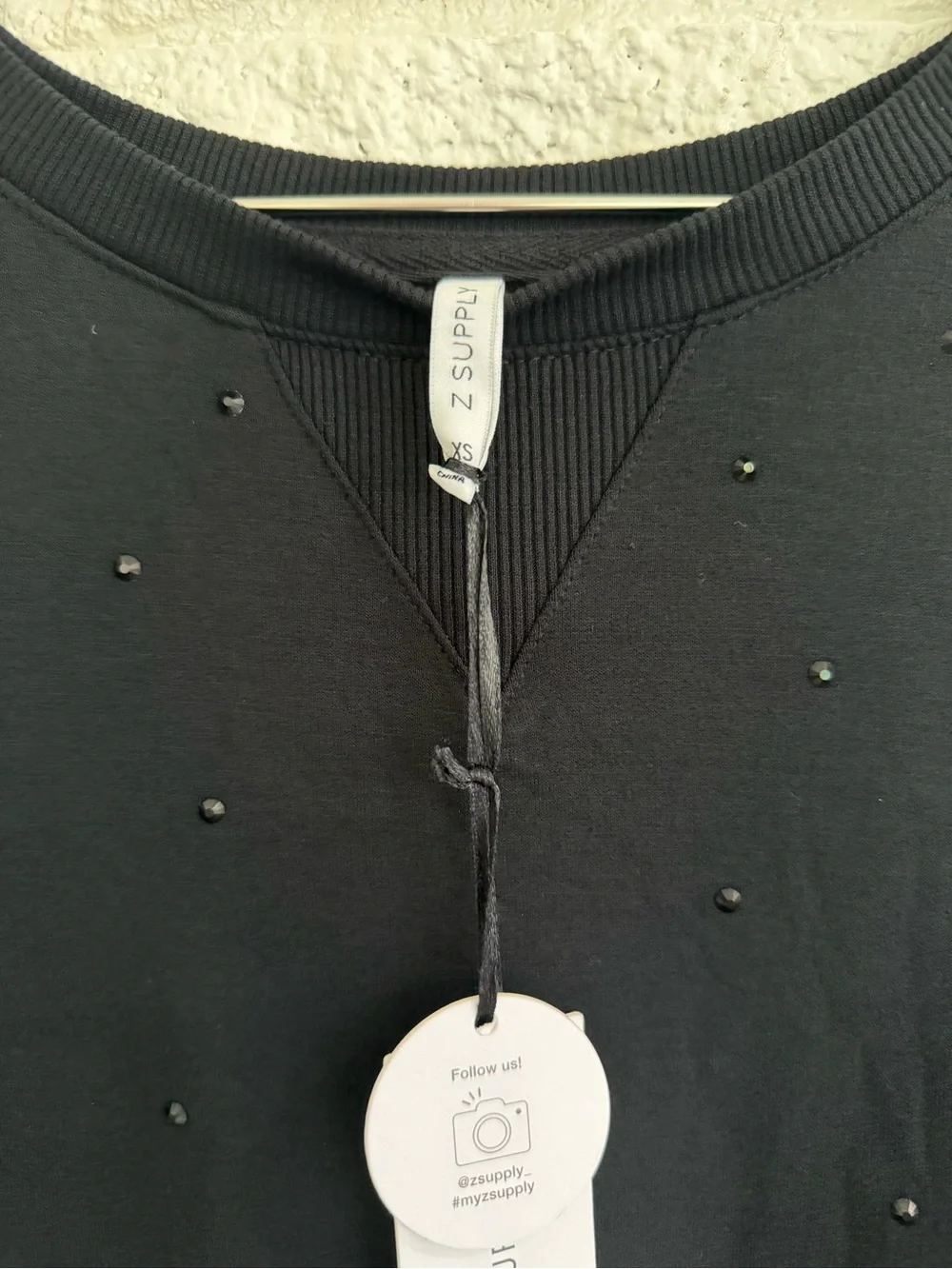 Z Supply crewneck shine slightly