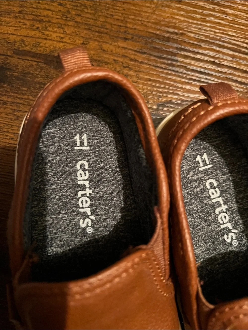 Carters cushioned twice leather