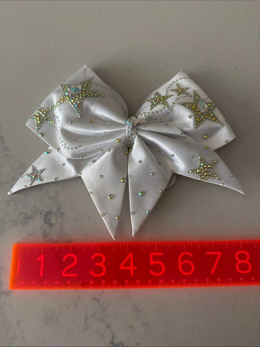 Bows of London white satin