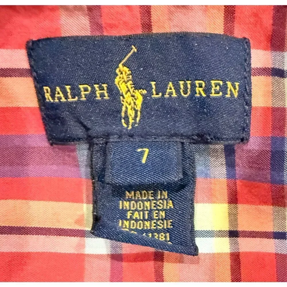 Ralph Lauren classic button