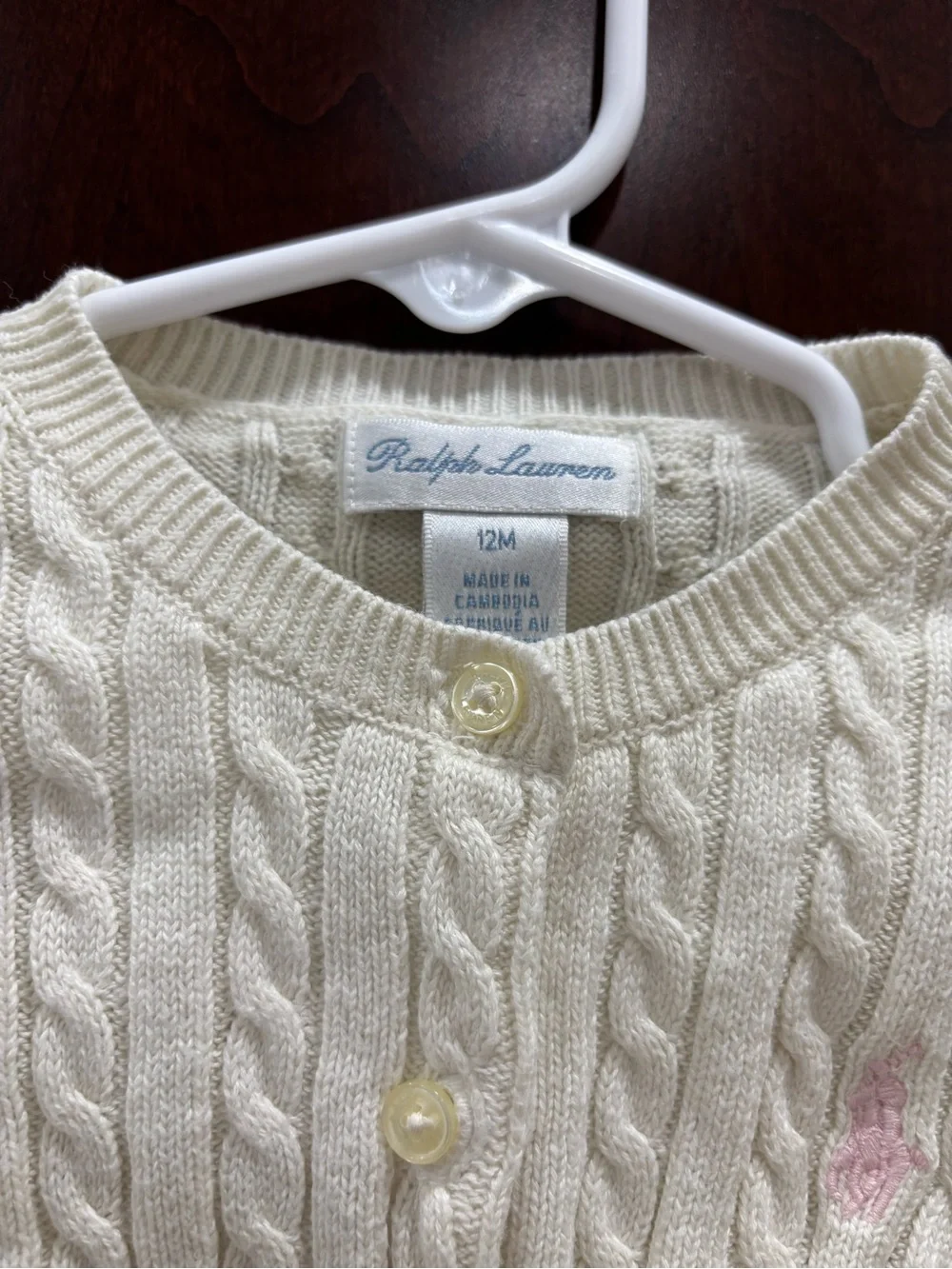 Ralph Lauren classic cable