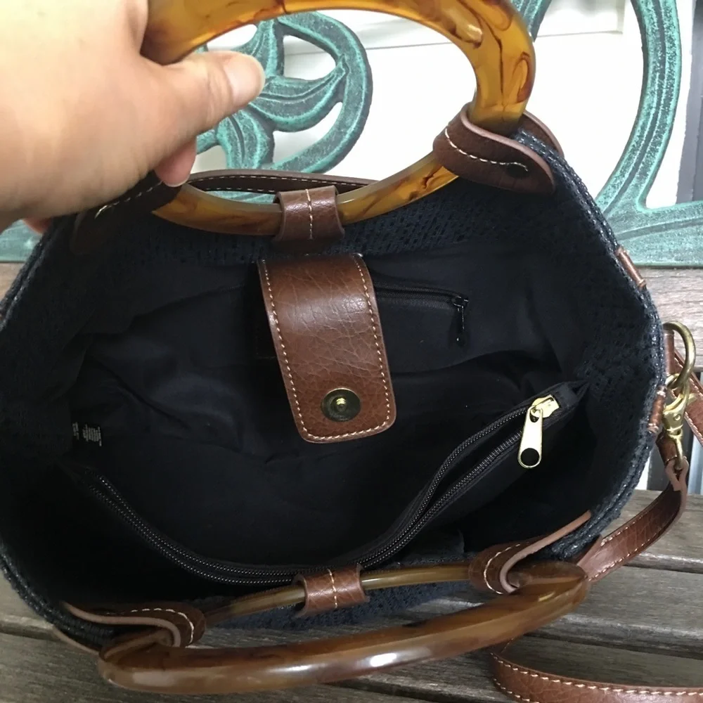 Relic black purse