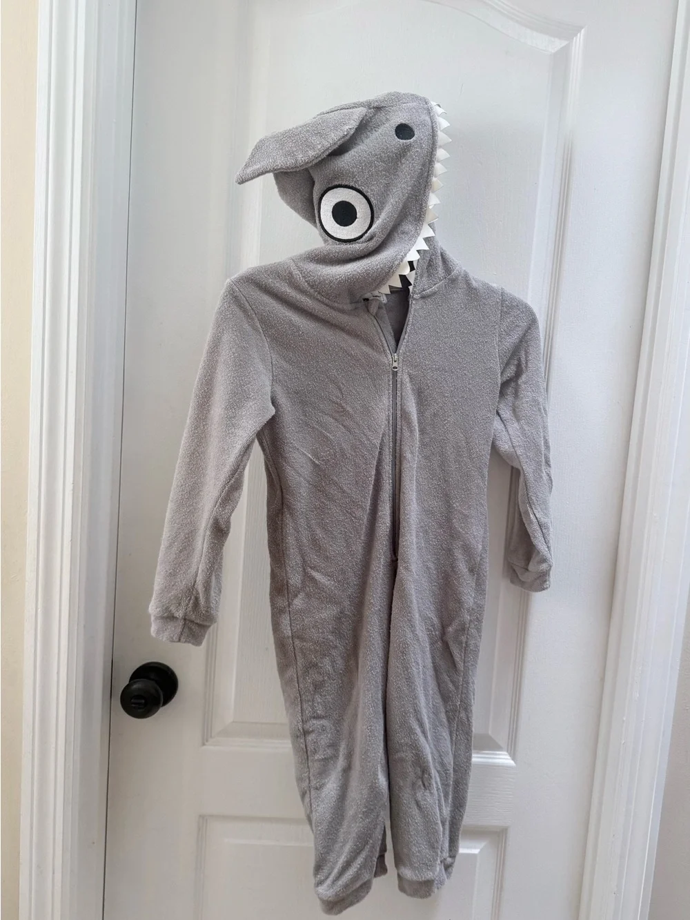 2 for $15 Kids Shark One-Piece Hooded Jumpsuit Towel