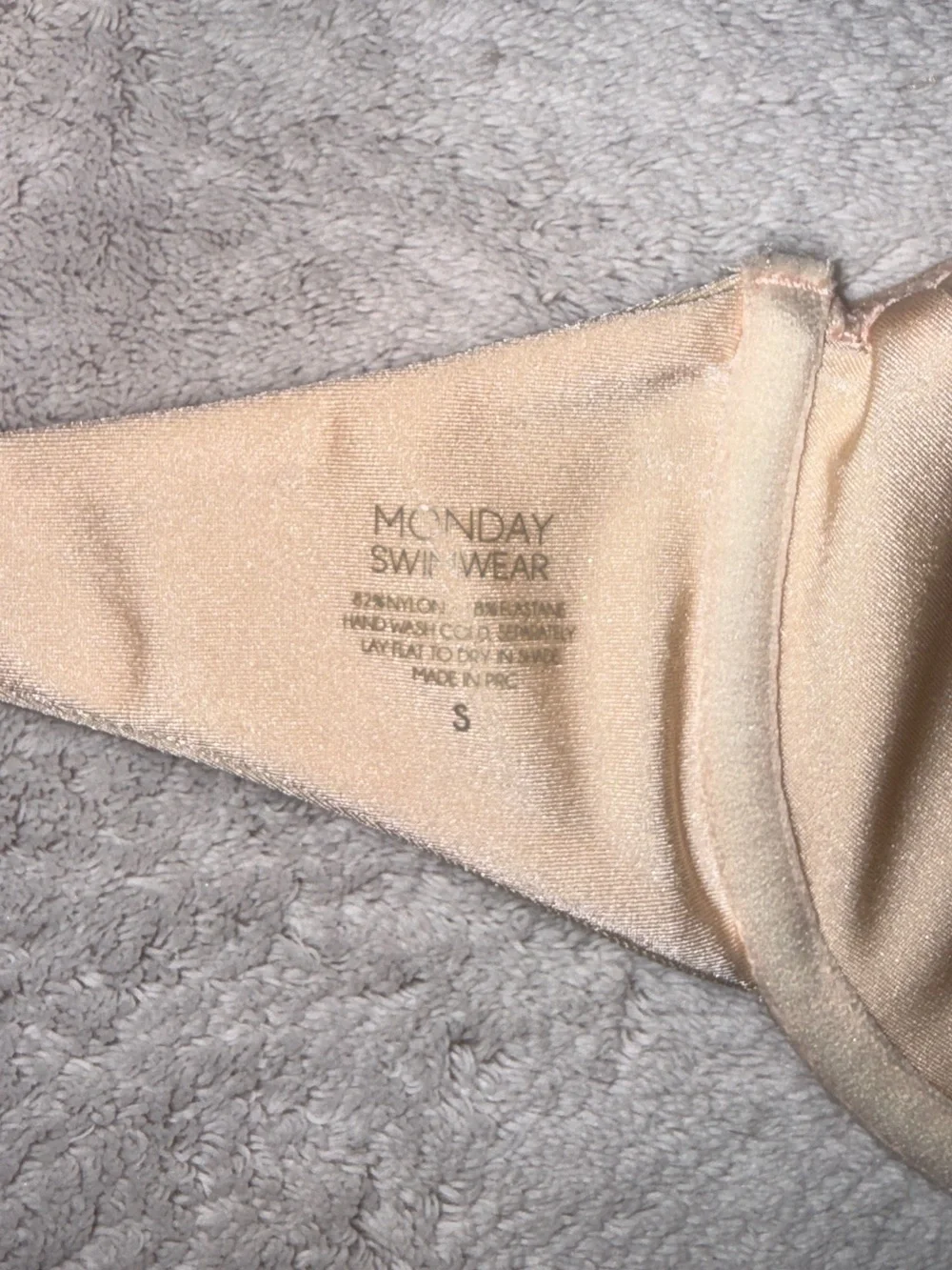 Monday Swimwear soft satin
