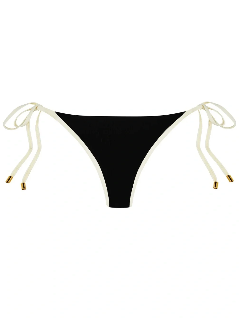 ✨New Monday Swimwear Le Marais Bikini Bottom - Black/Ivory - Medium