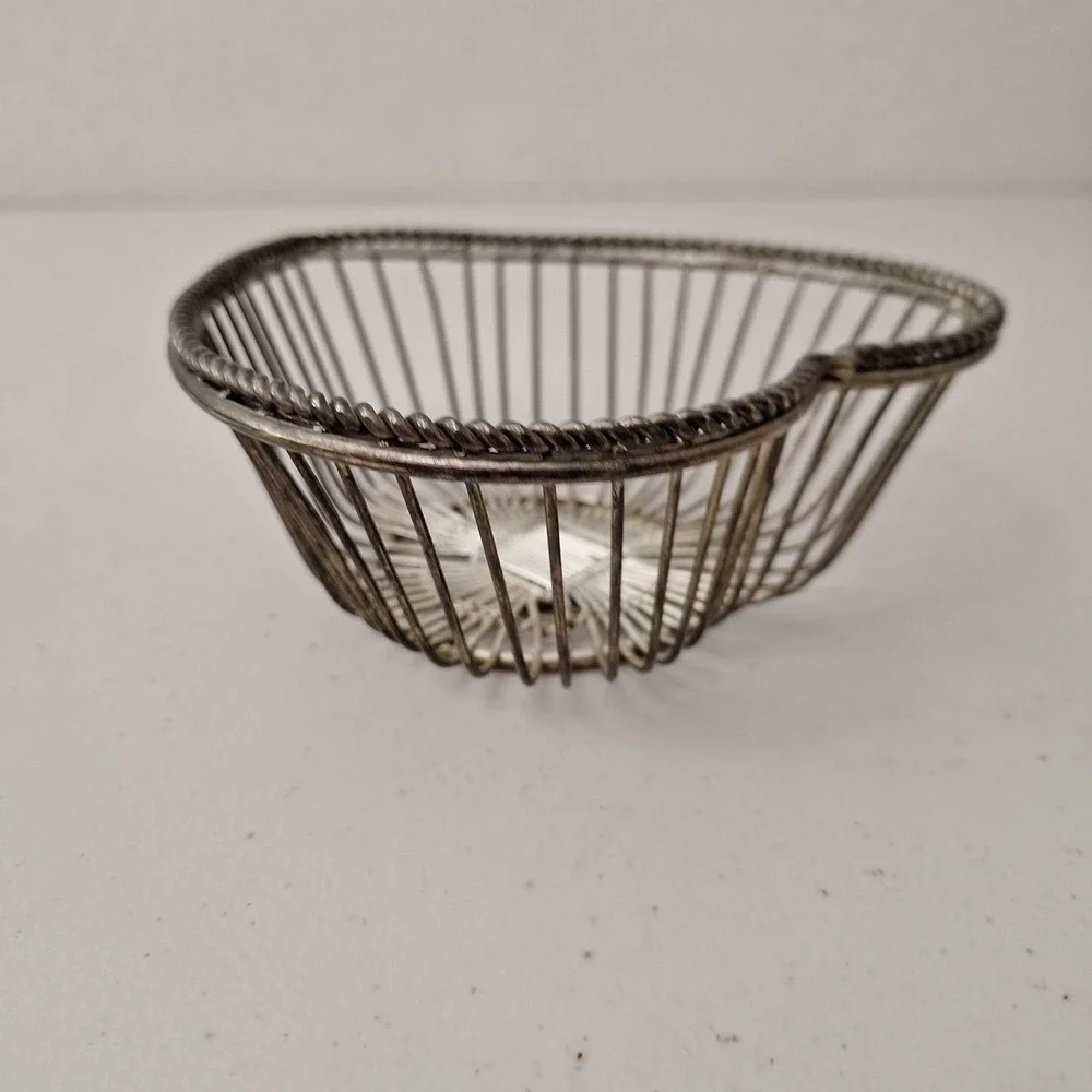 Handmade shaped metallic patina