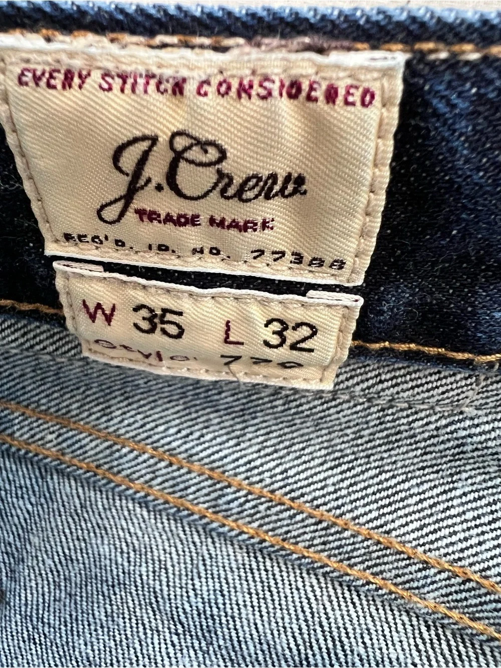 J. Crew slim straight