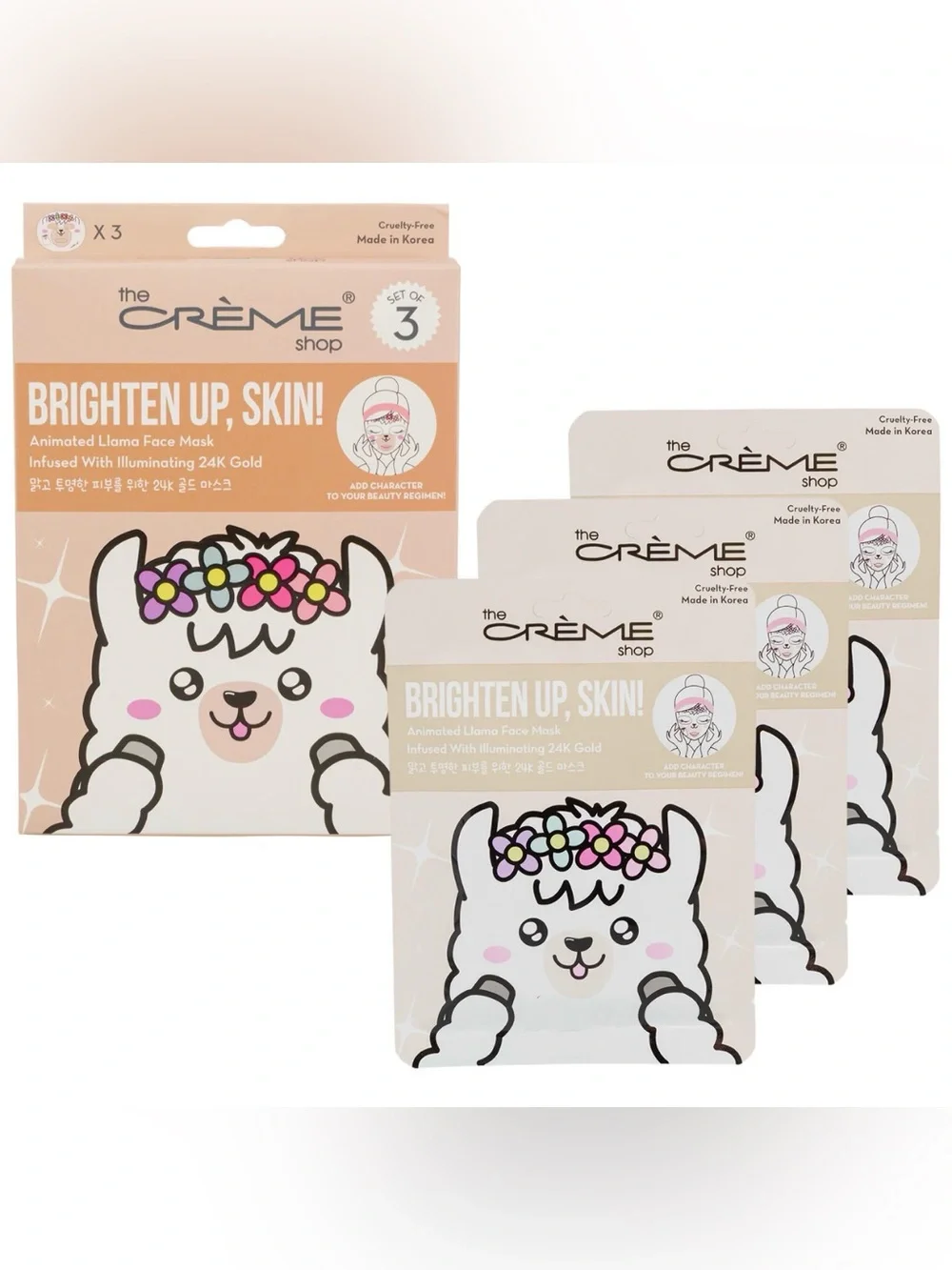 The Creme Shop sealed box masks