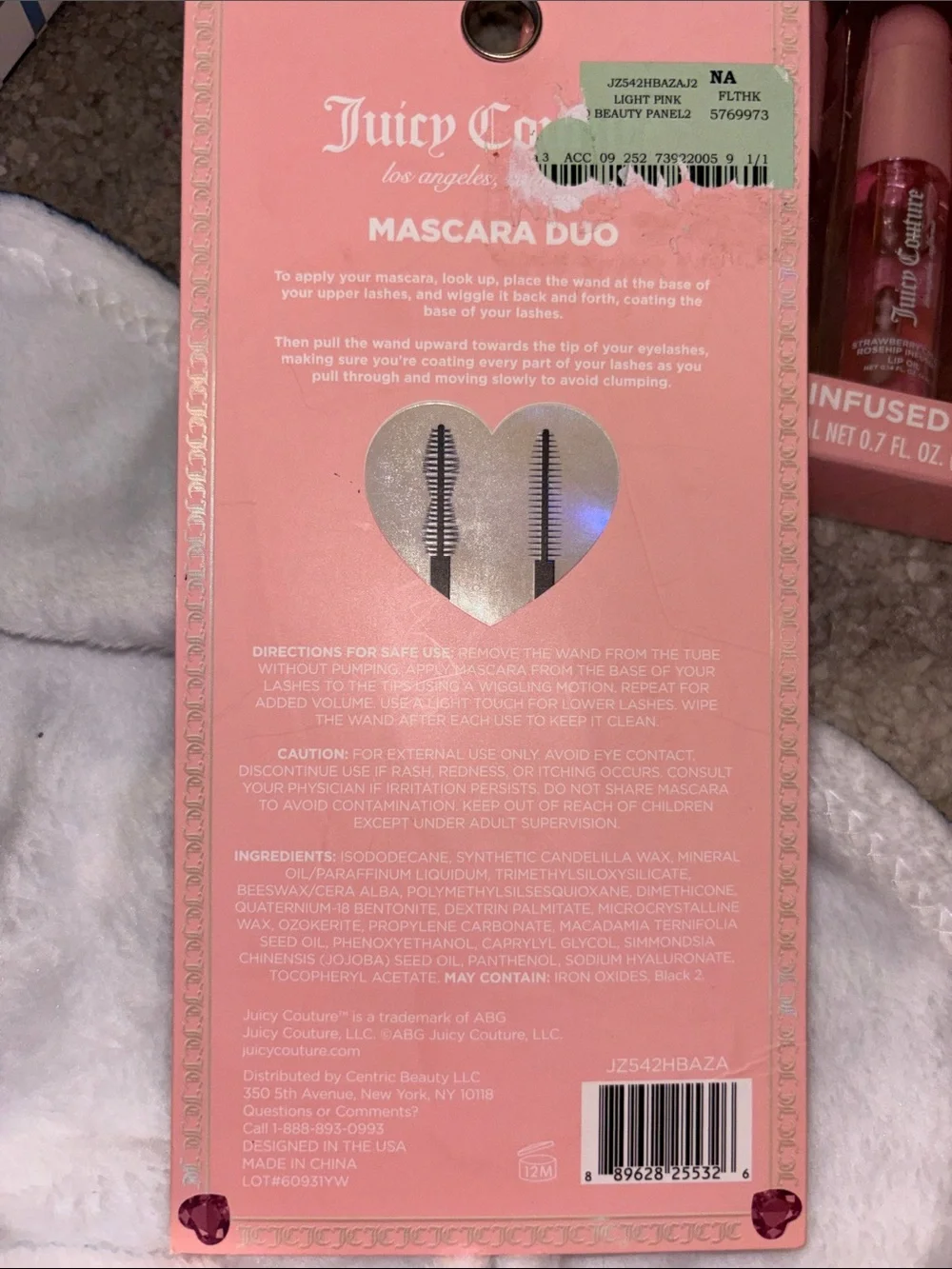 Juicy Couture two mascaras