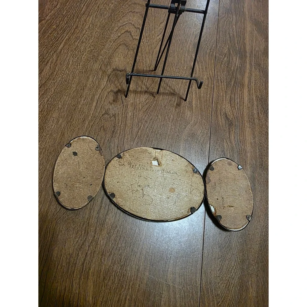 Antique triptych photo