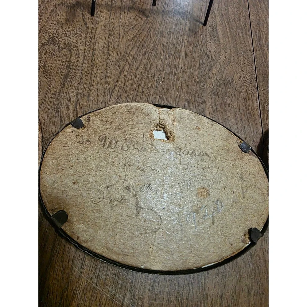 Antique triptych photo