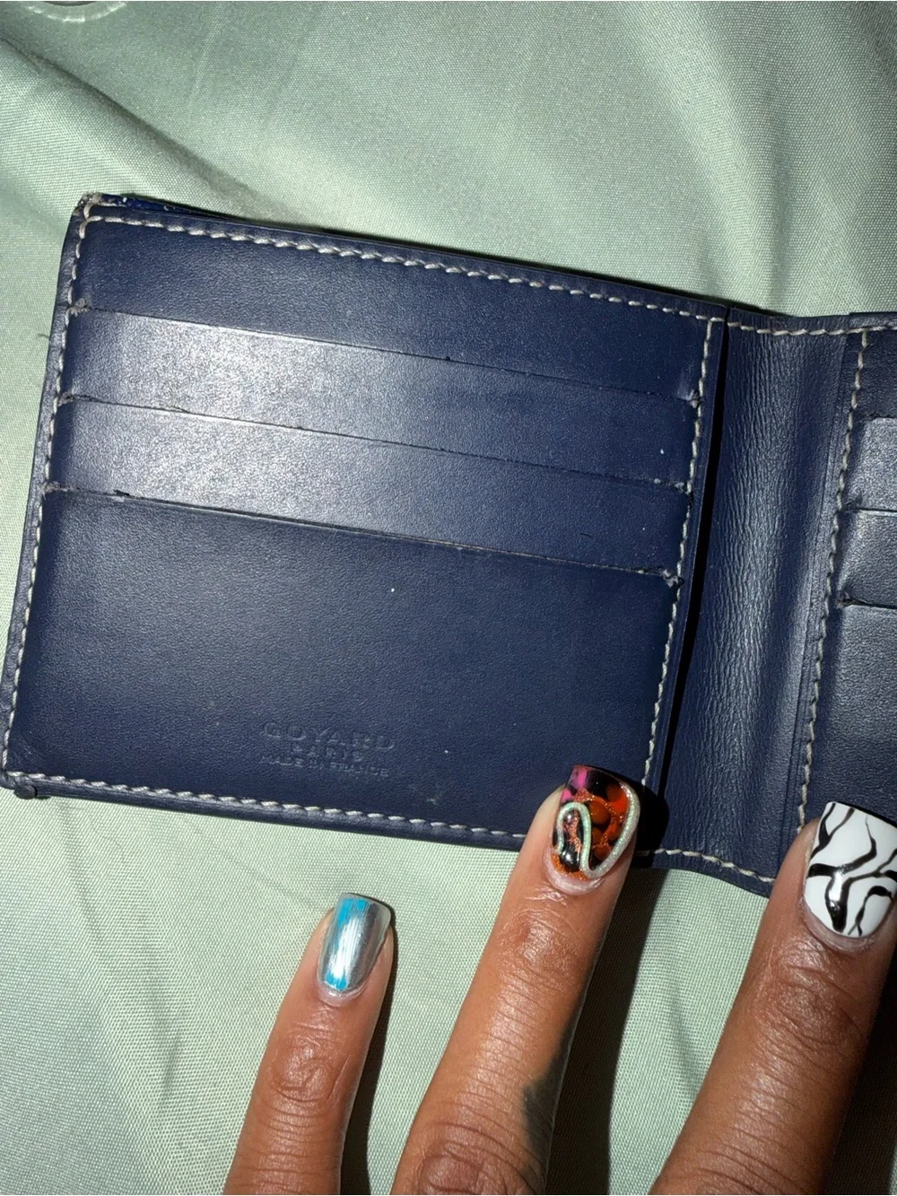 N/A wallet navy