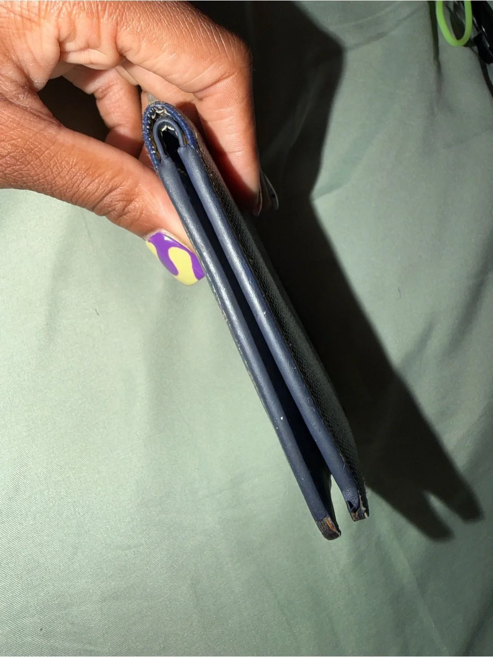 N/A wallet navy