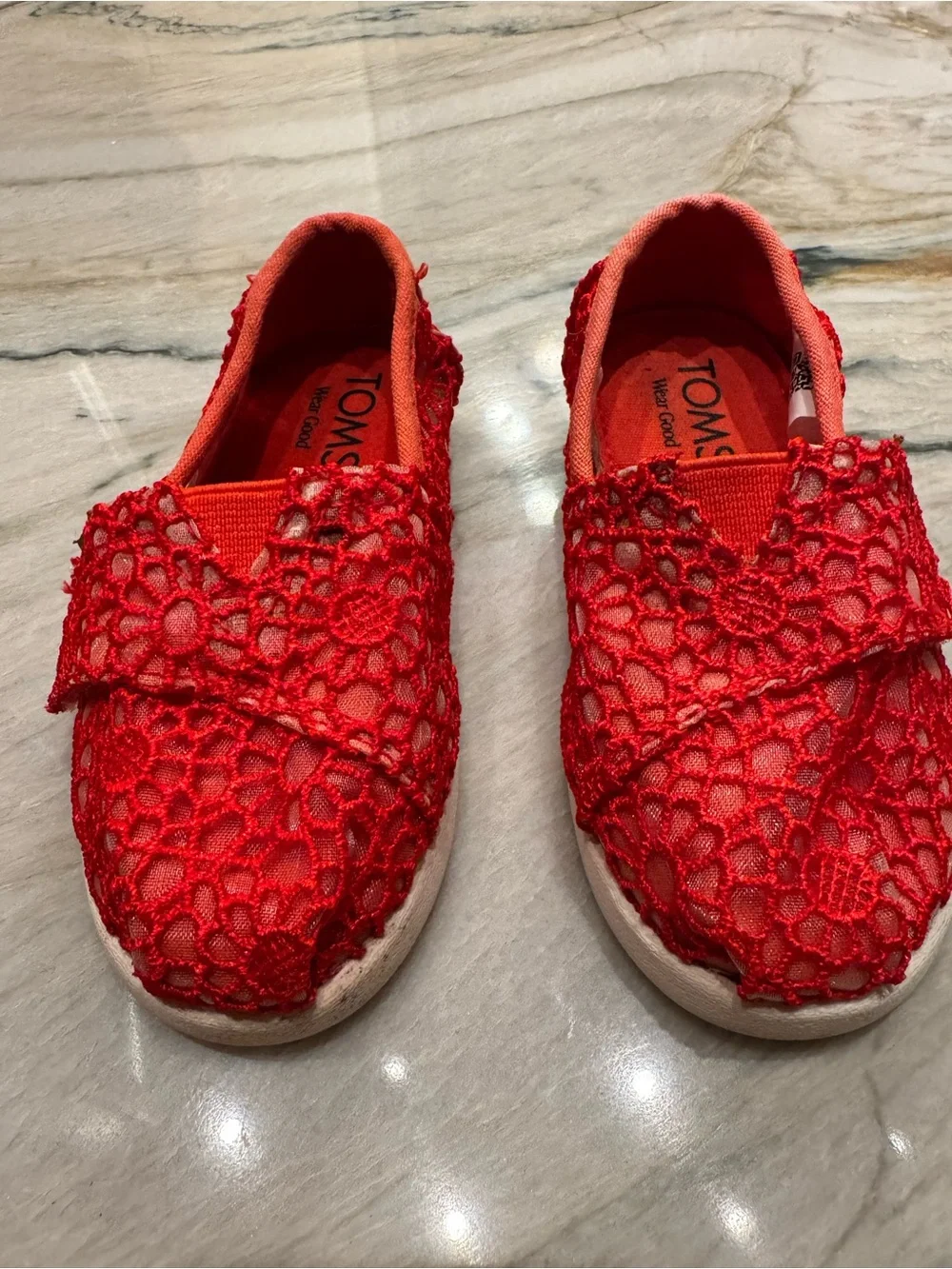 Toms feet every crochet