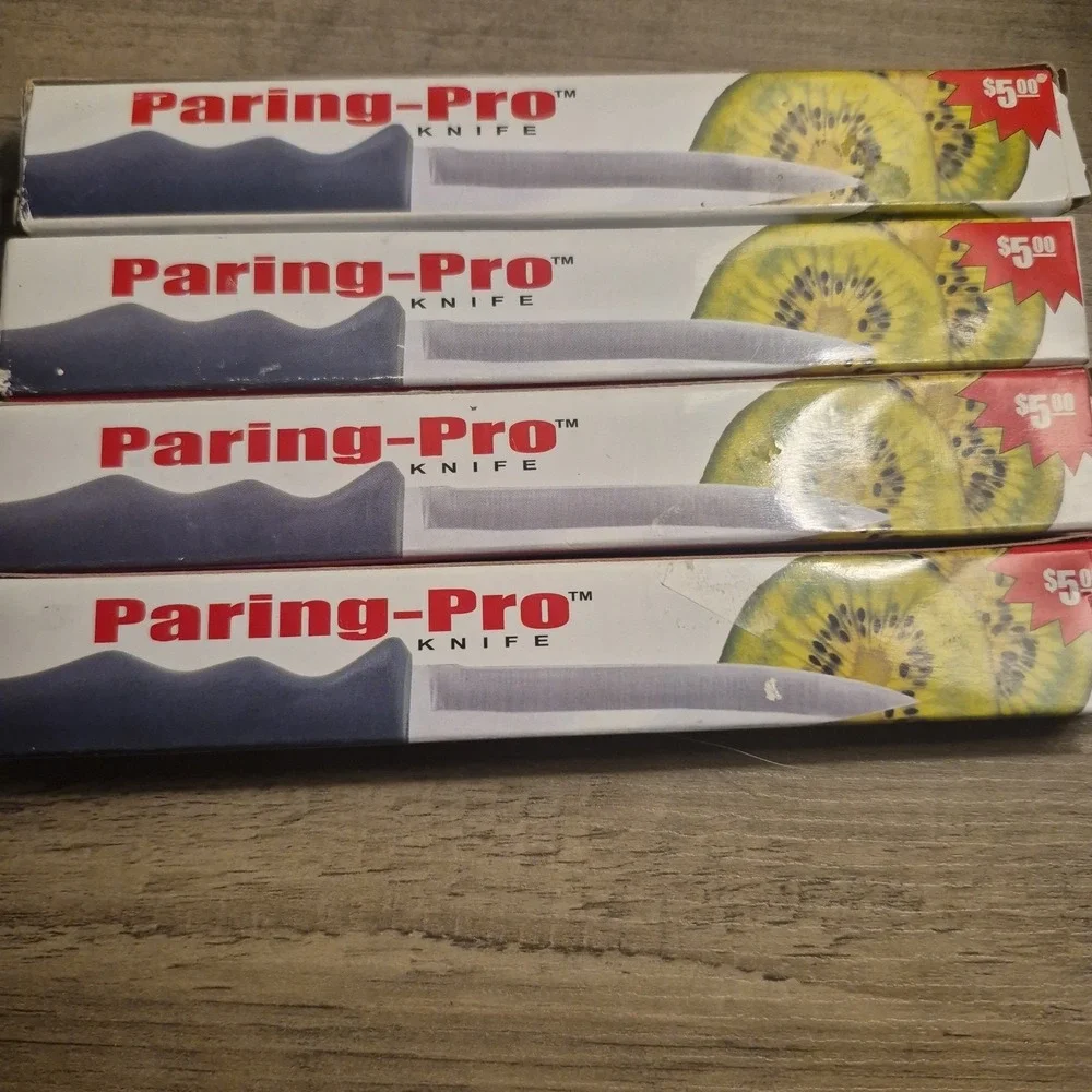 4*Paring-Pro Stainless Steel Paring Knife 4