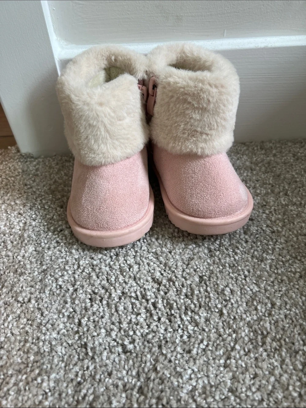 Baby Girl Fur Boots