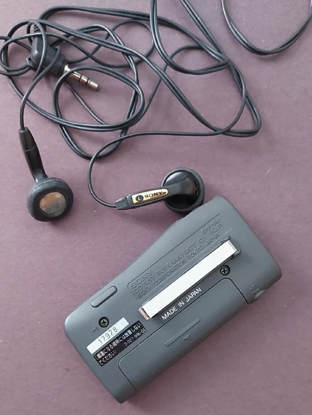 Sony compact portable