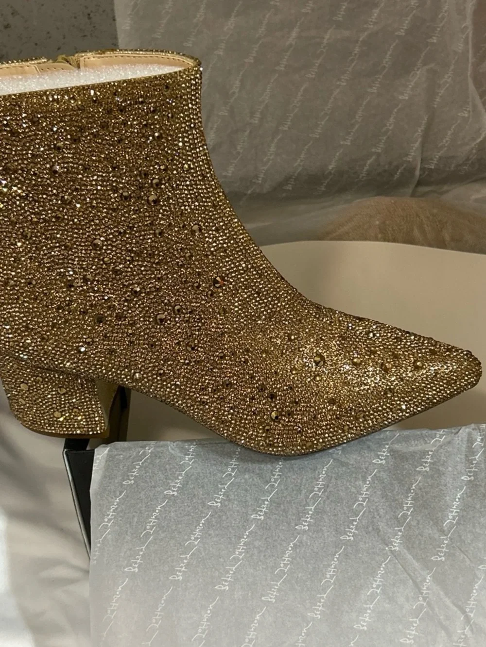 Besty Johnson gold tone