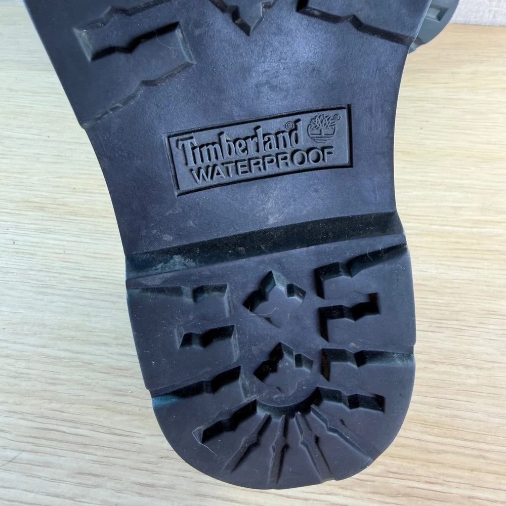 Timberland feature derby finish