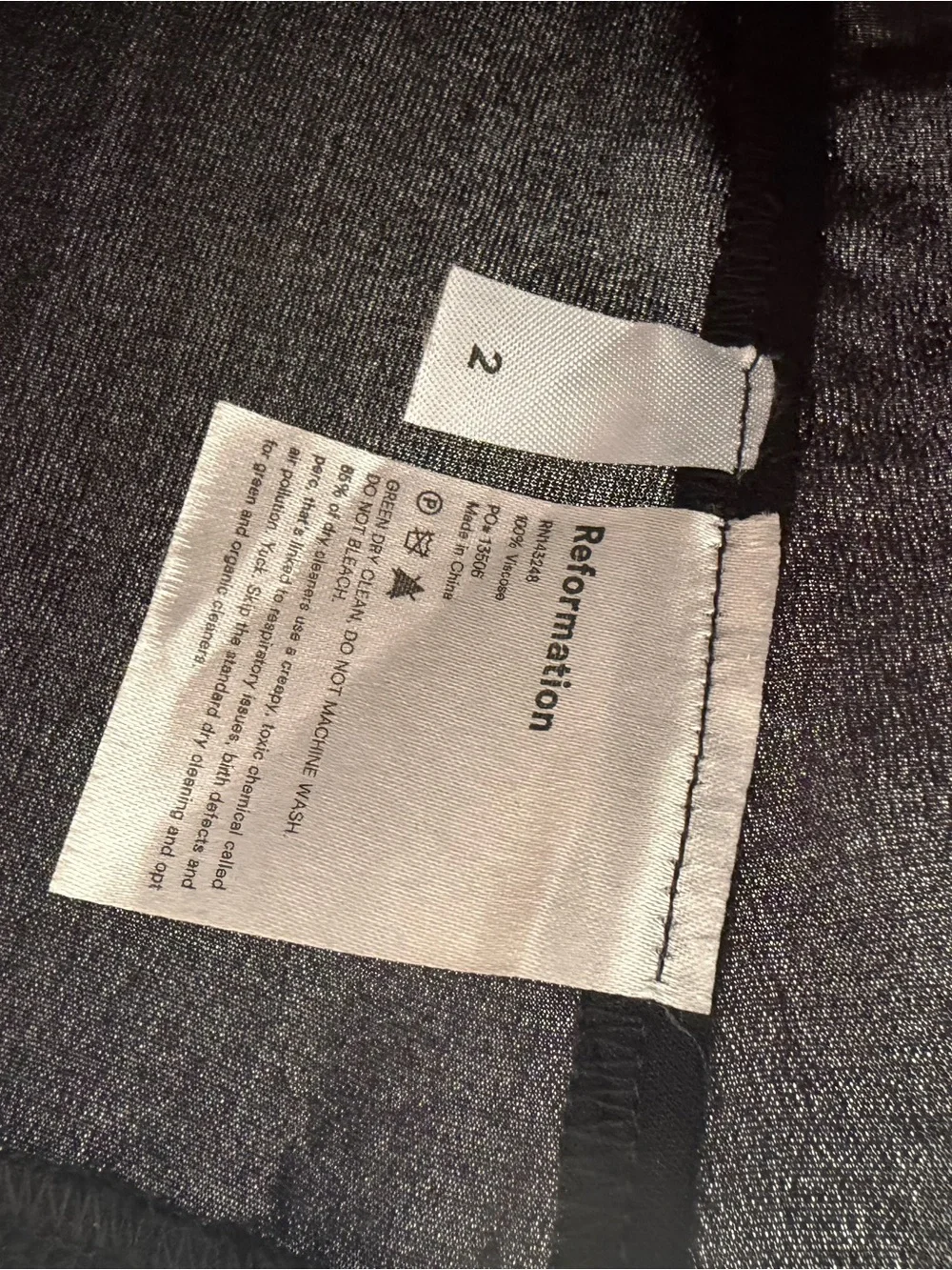 Reformation puff elasticized