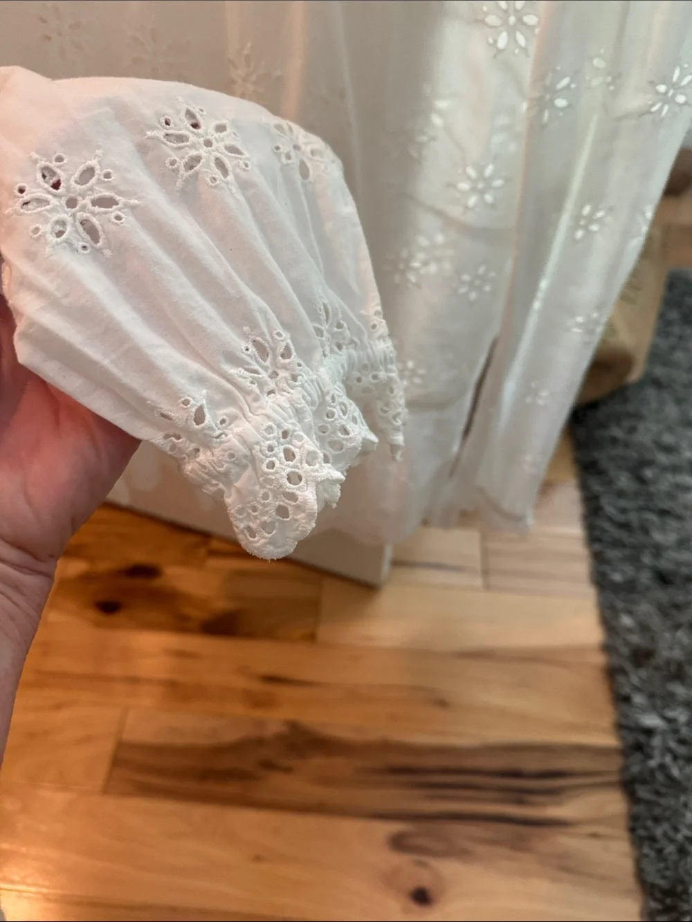 Madewell lace breathable shape