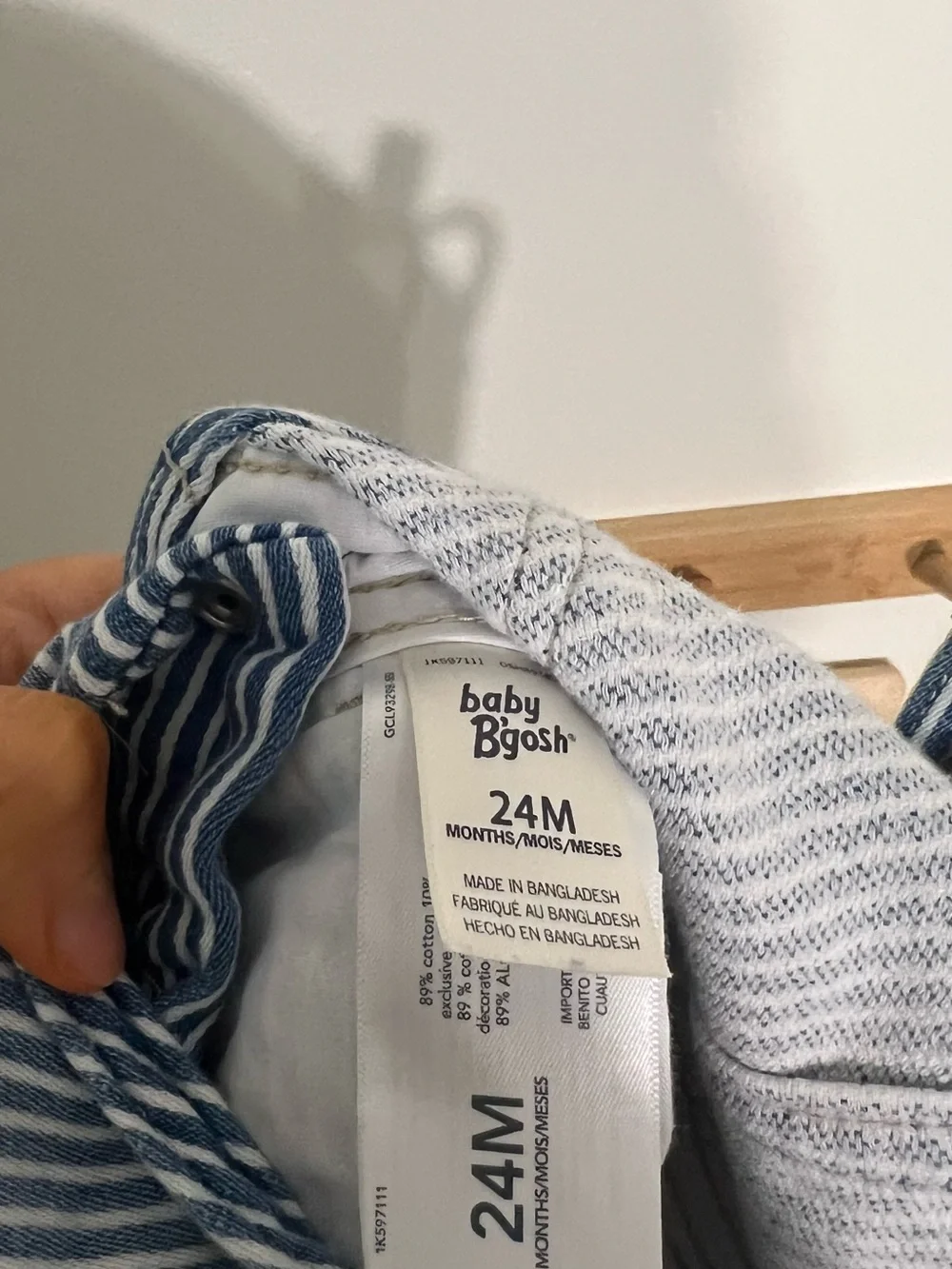 OshKosh Bgosh snug buttons fabric