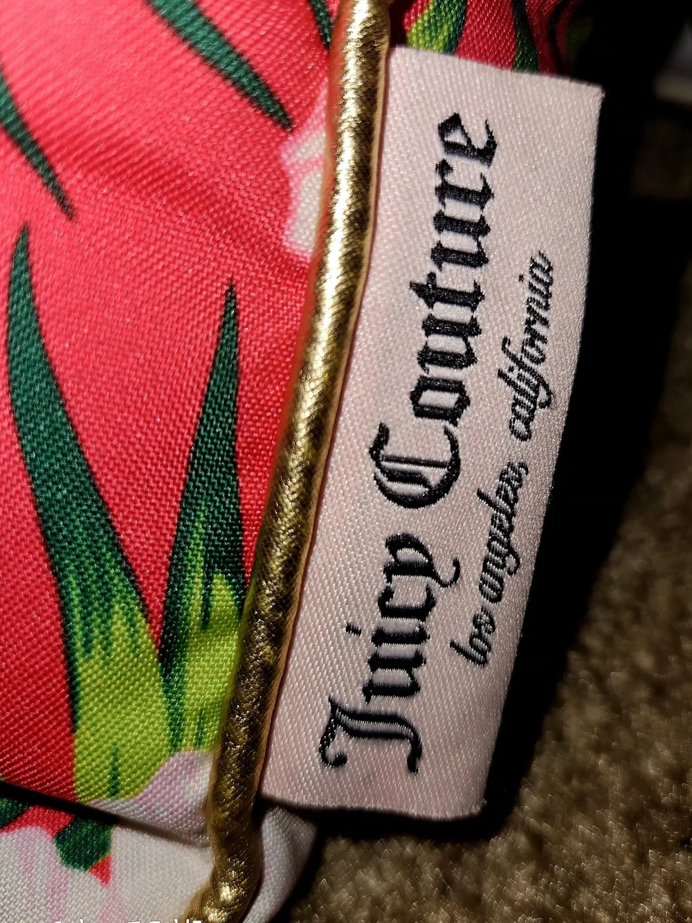 Juicy Couture leaf holiday