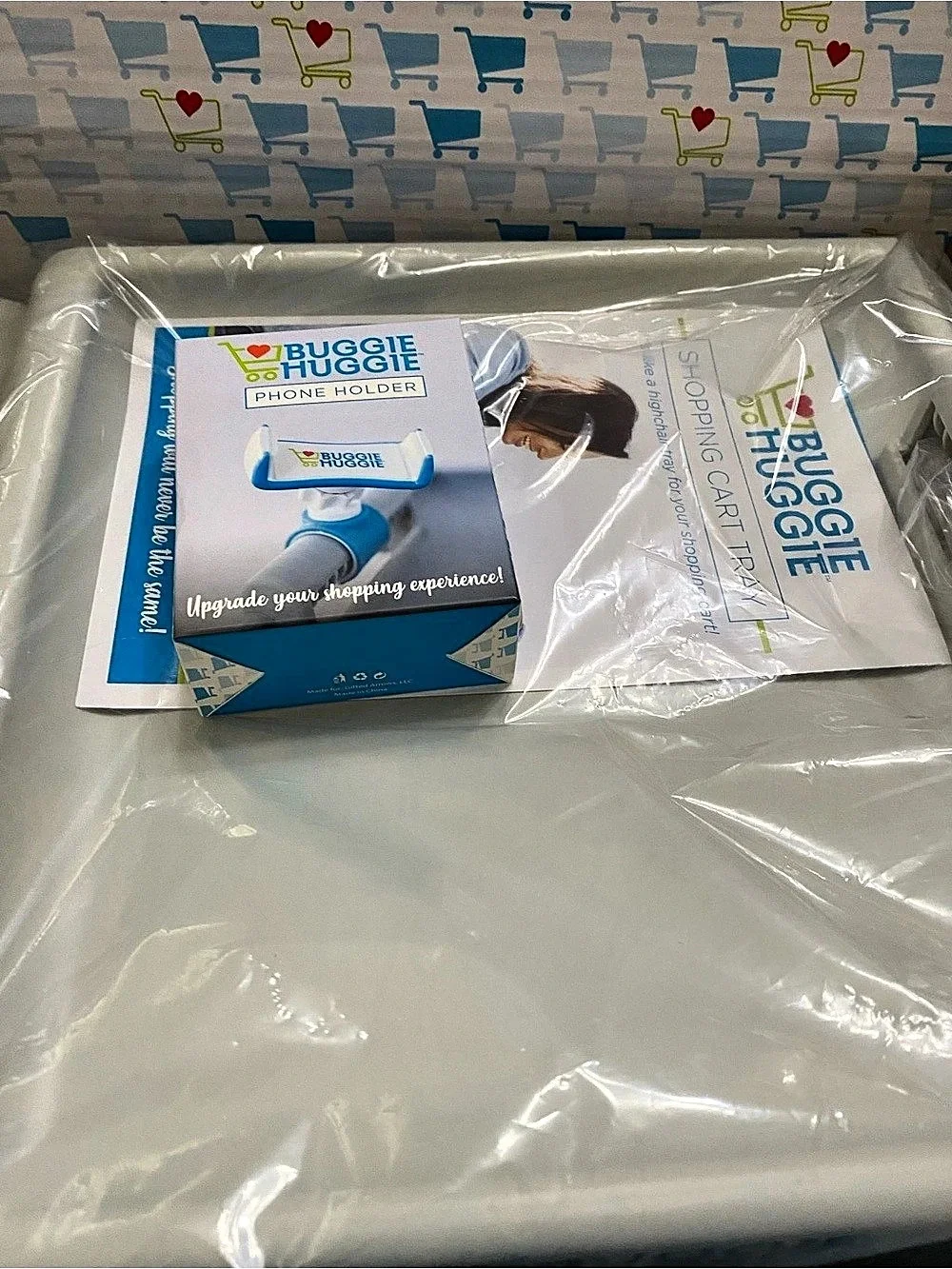 Buggie Huggie holder packaging included