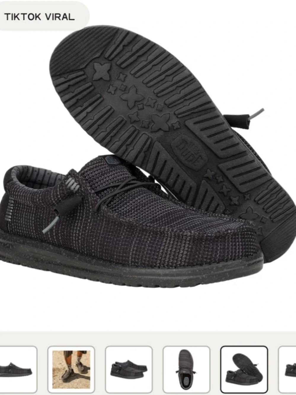 Hey Dude breathable knit