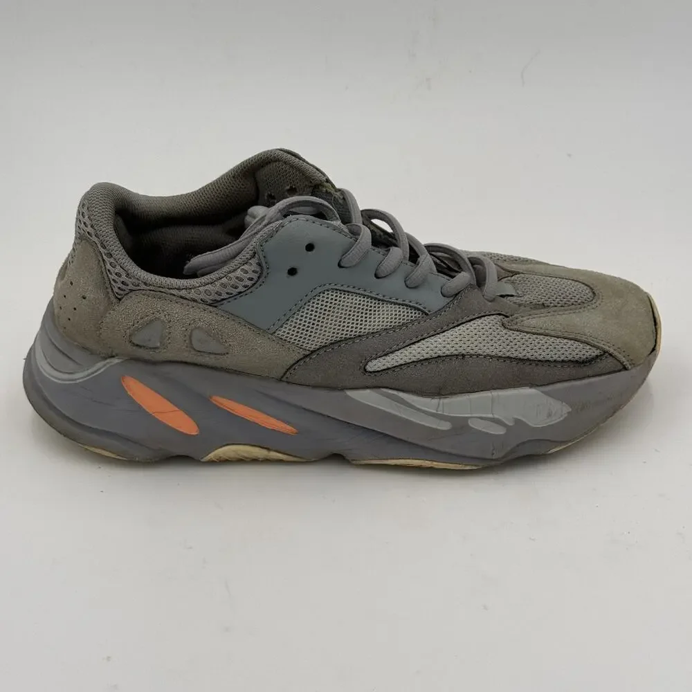 Adidas Yeezy Boost 700 Men's Size 8.5 Grey Salt Comfort Low Top Sneakers Used