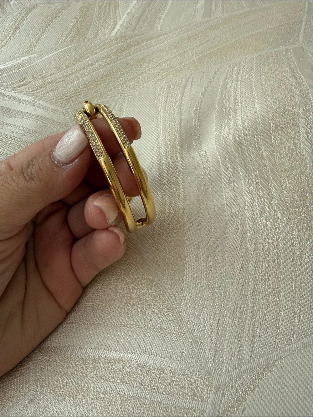 Michael Kors shiny gold