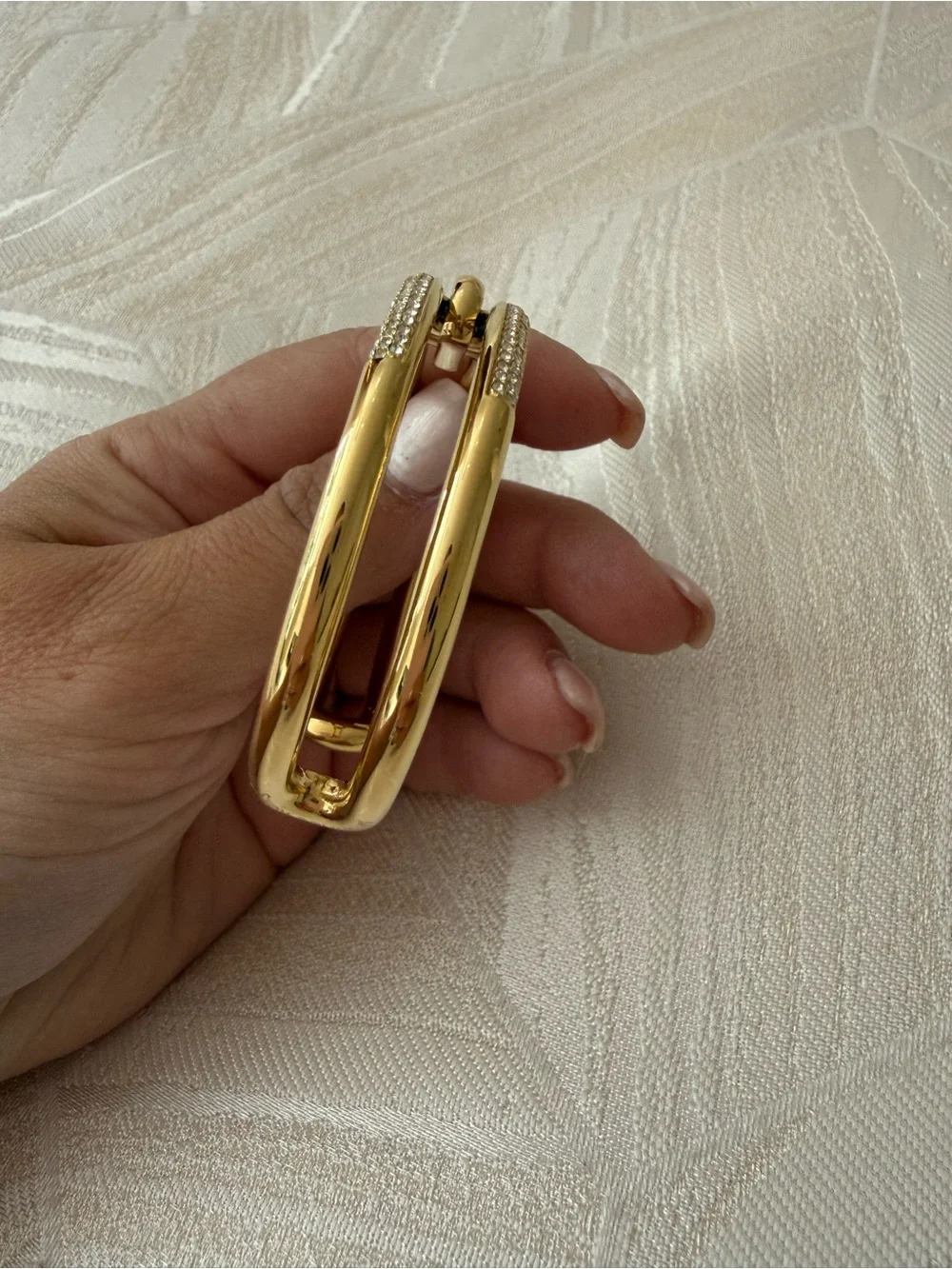 Michael Kors shiny gold