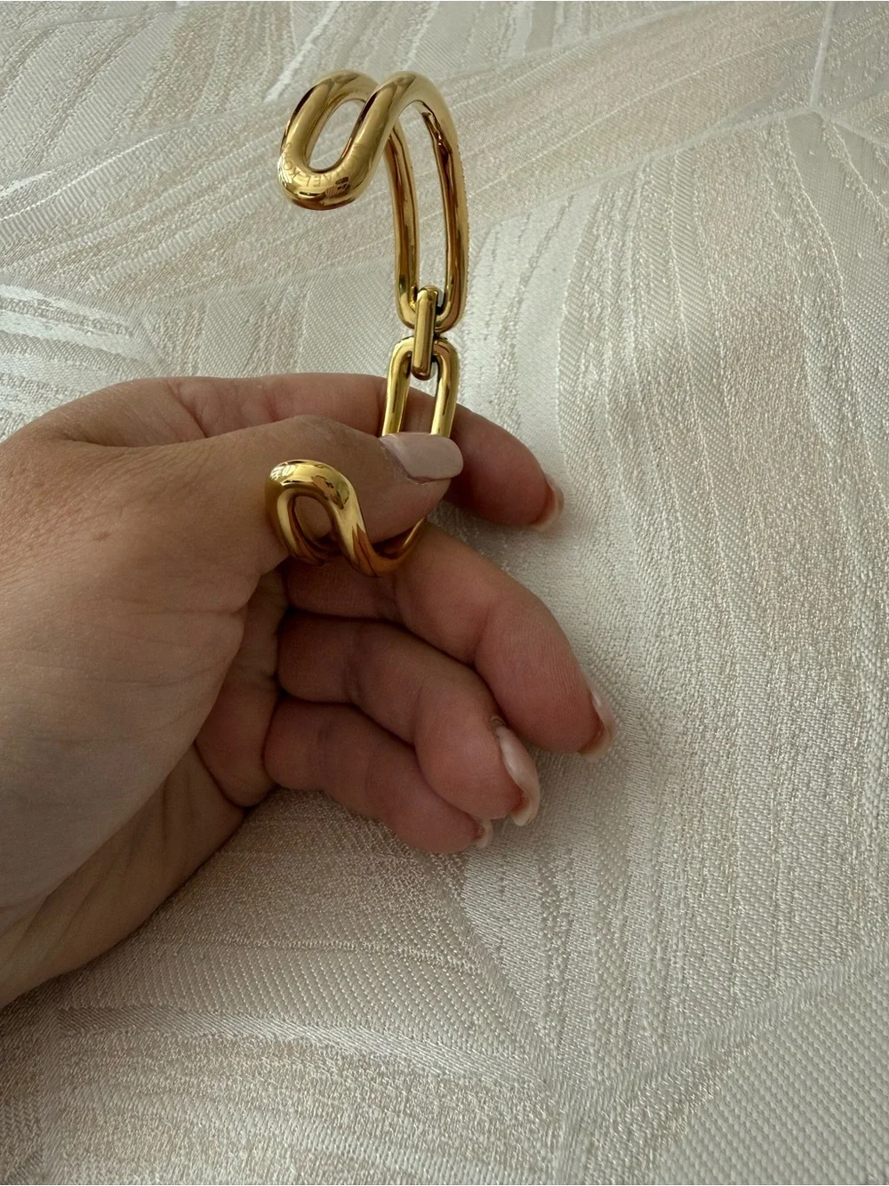 Michael Kors shiny gold