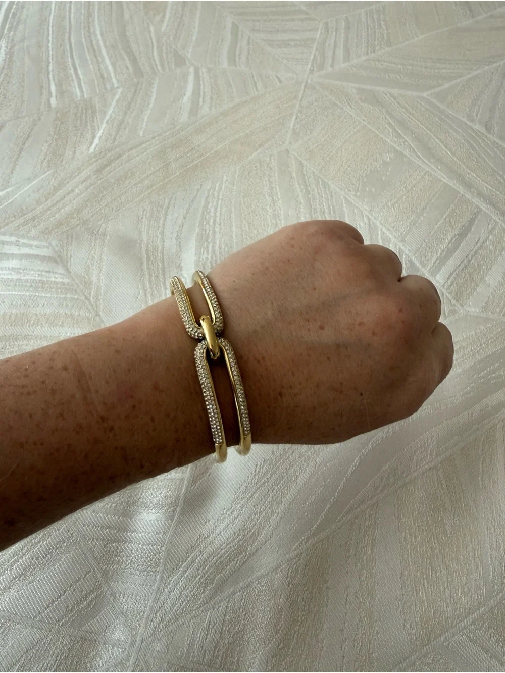 Michael Kors shiny gold